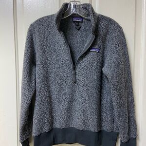 Patagonia Gray Fleece Pullover